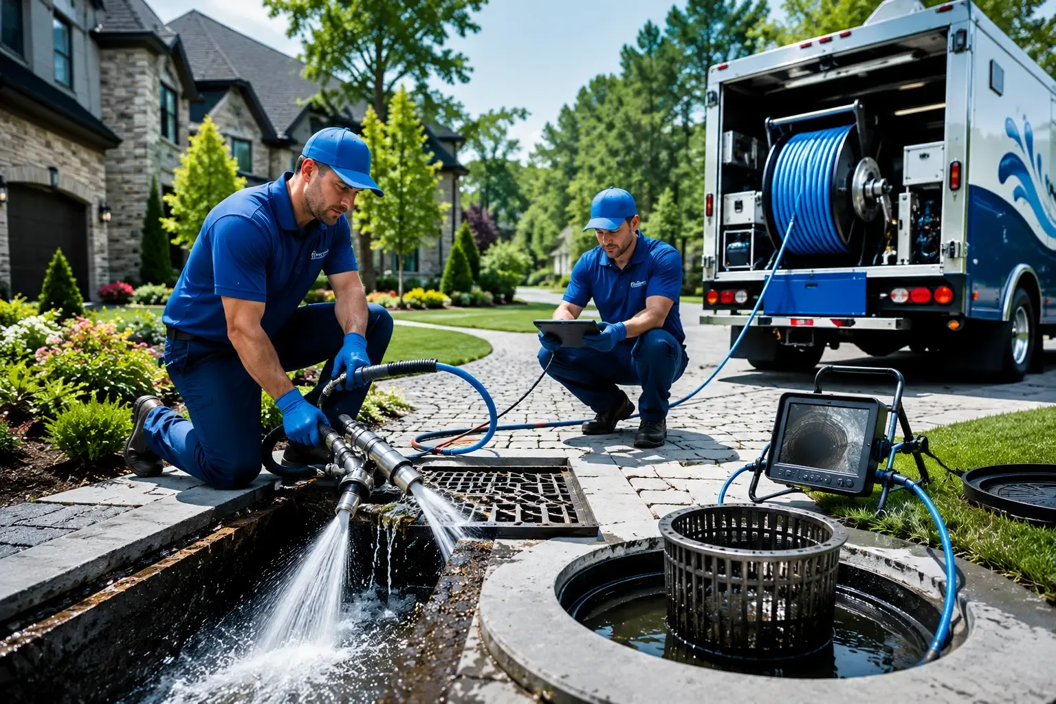 Local outdoor drain cleaning professionals in Solano, NM